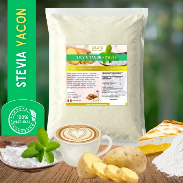 Stevia con Yacón en polvo