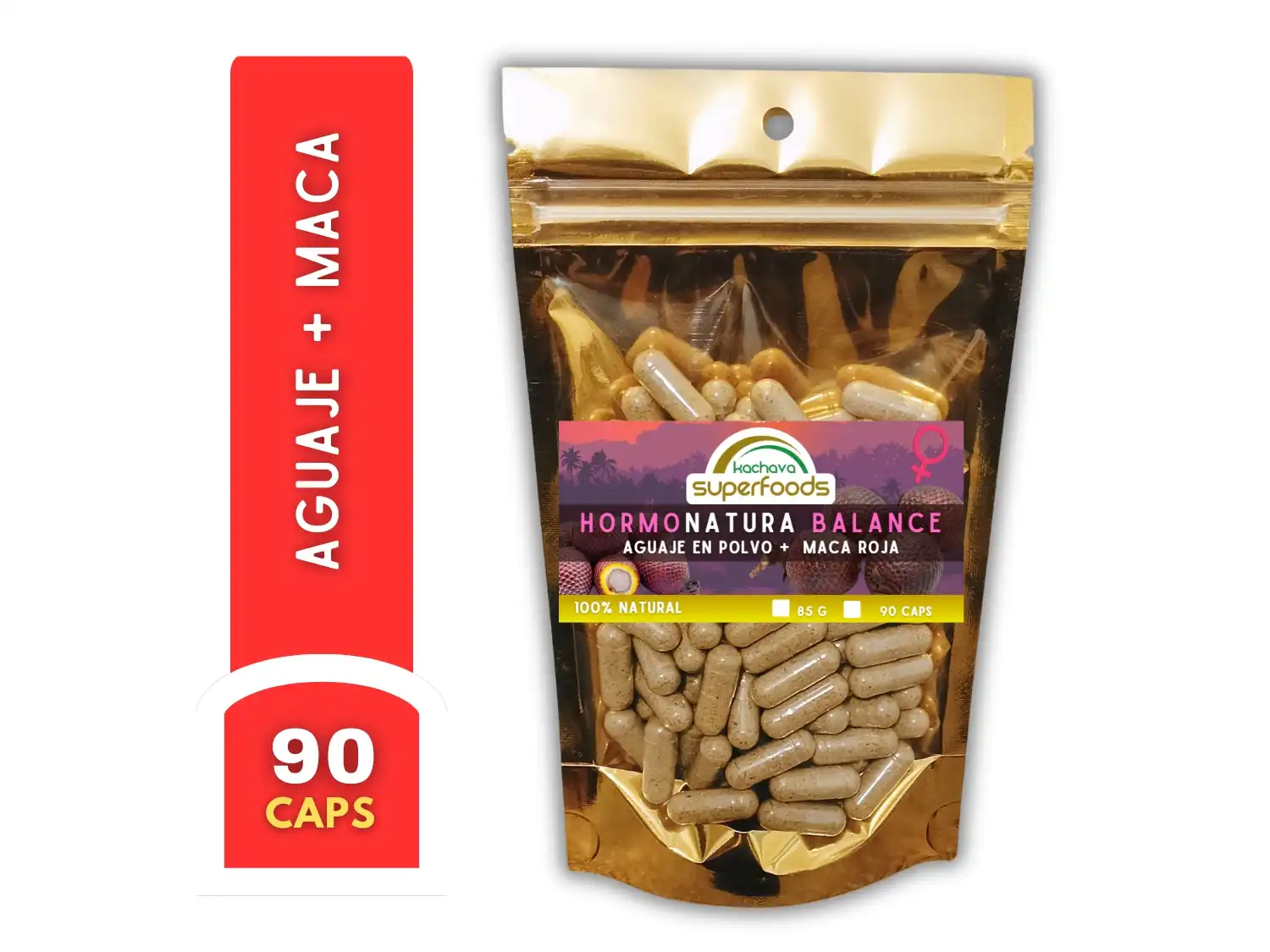 Aguaje y Maca en Cápsulas