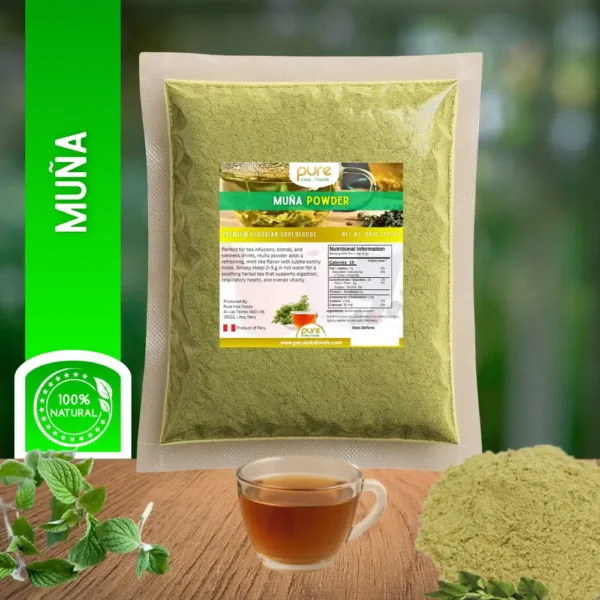 Muña en polvo