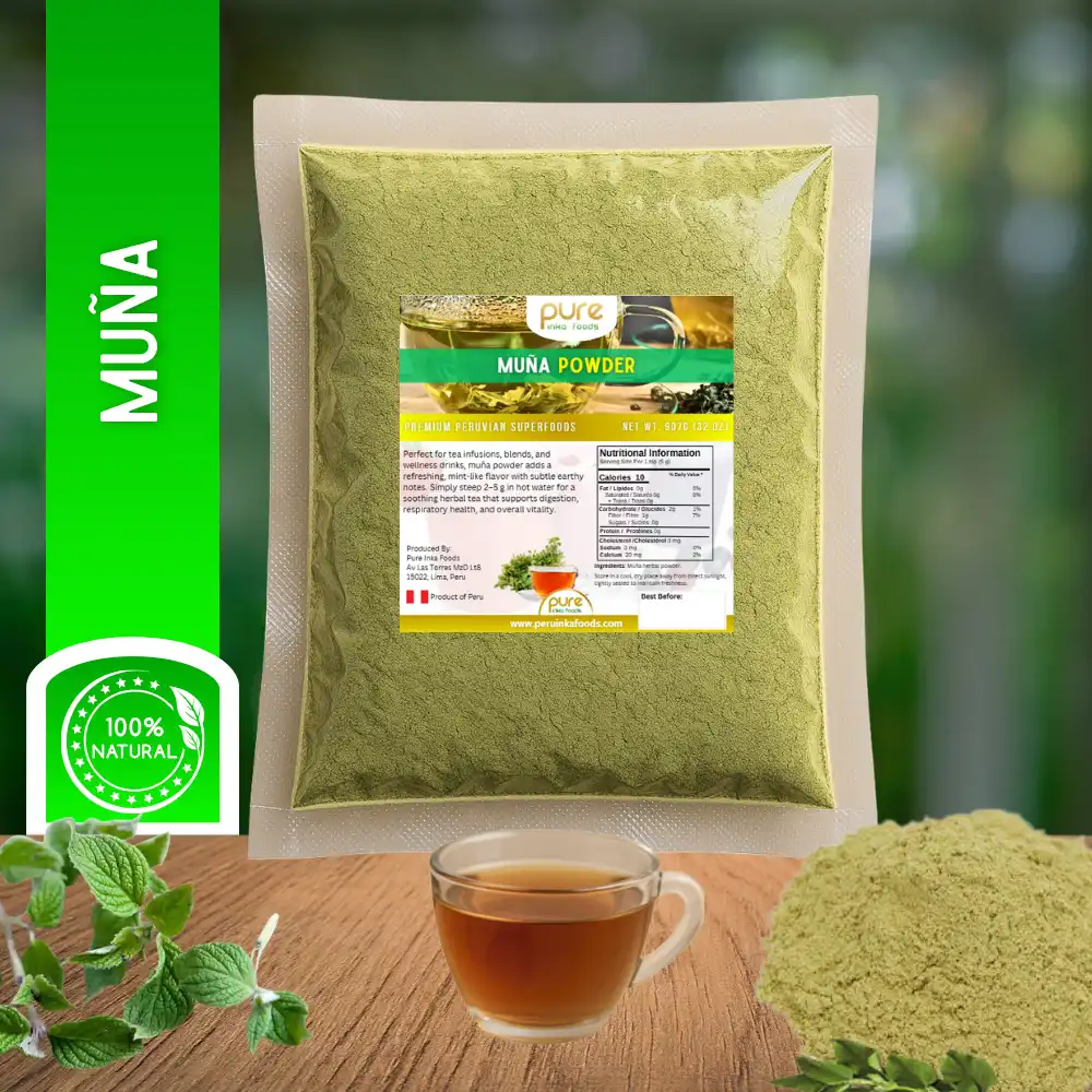 Muña en polvo
