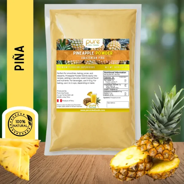 Piña en polvo