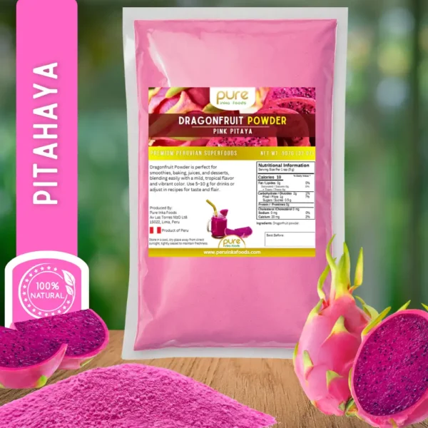 Pitahaya en polvo